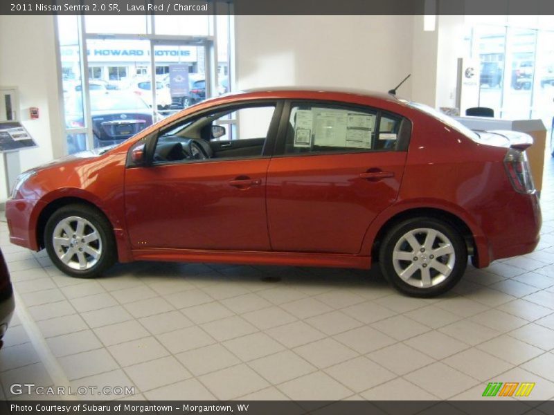  2011 Sentra 2.0 SR Lava Red