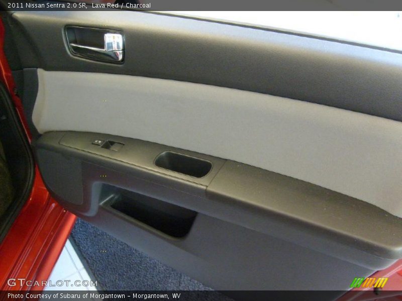 Lava Red / Charcoal 2011 Nissan Sentra 2.0 SR