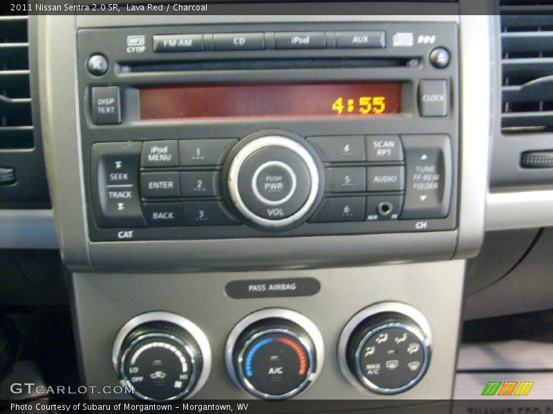Lava Red / Charcoal 2011 Nissan Sentra 2.0 SR
