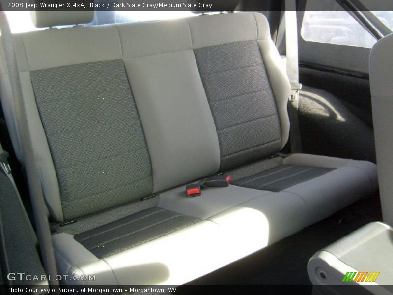 Black / Dark Slate Gray/Medium Slate Gray 2008 Jeep Wrangler X 4x4
