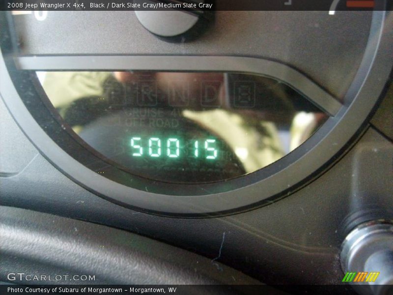 Black / Dark Slate Gray/Medium Slate Gray 2008 Jeep Wrangler X 4x4
