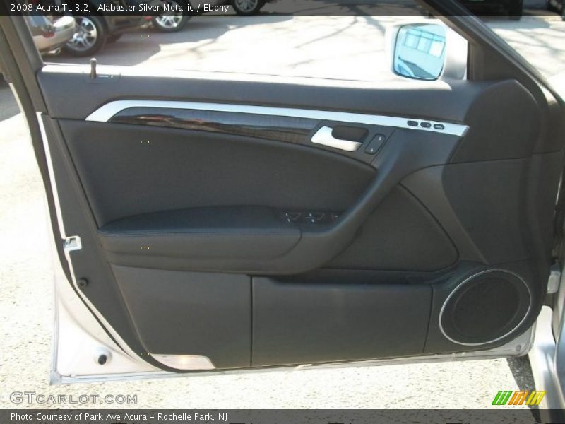 Alabaster Silver Metallic / Ebony 2008 Acura TL 3.2