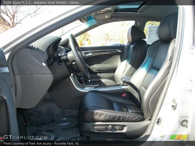 Alabaster Silver Metallic / Ebony 2008 Acura TL 3.2