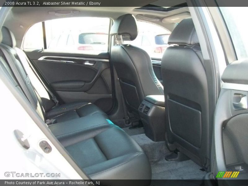 Alabaster Silver Metallic / Ebony 2008 Acura TL 3.2