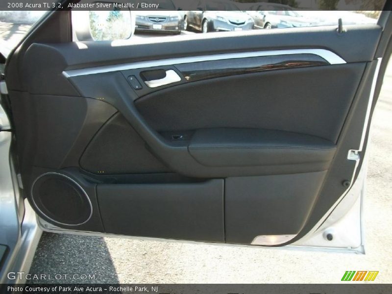 Alabaster Silver Metallic / Ebony 2008 Acura TL 3.2