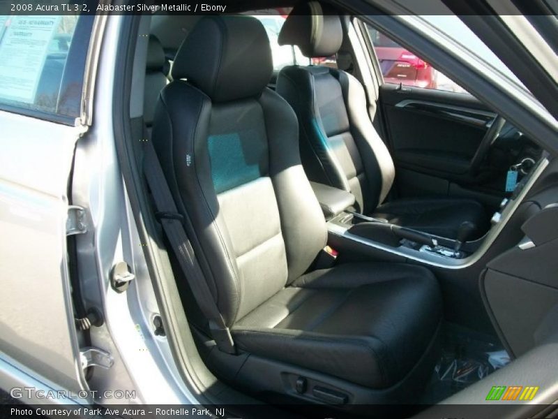 Alabaster Silver Metallic / Ebony 2008 Acura TL 3.2