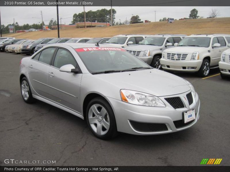 Front 3/4 View of 2010 G6 Sedan
