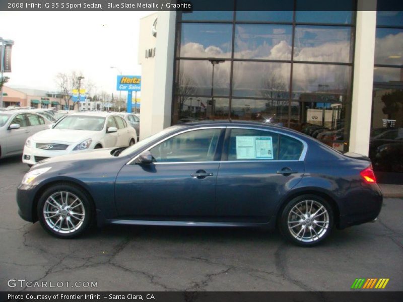  2008 G 35 S Sport Sedan Blue Slate Metallic