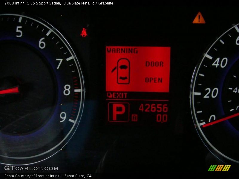 Blue Slate Metallic / Graphite 2008 Infiniti G 35 S Sport Sedan