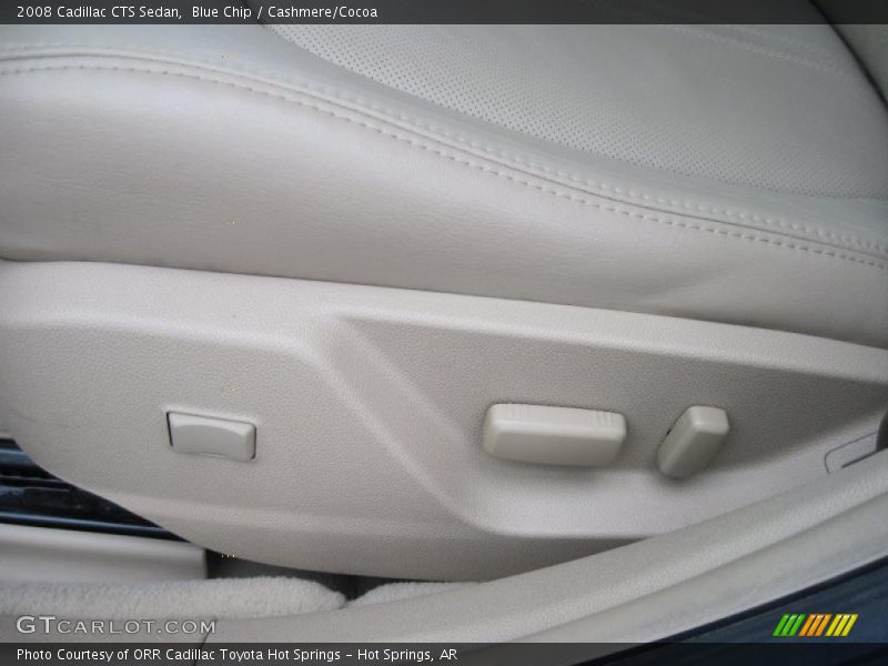 Blue Chip / Cashmere/Cocoa 2008 Cadillac CTS Sedan