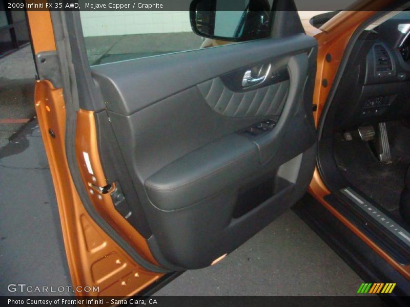 Mojave Copper / Graphite 2009 Infiniti FX 35 AWD