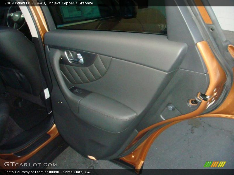 Mojave Copper / Graphite 2009 Infiniti FX 35 AWD