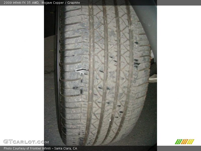 Mojave Copper / Graphite 2009 Infiniti FX 35 AWD