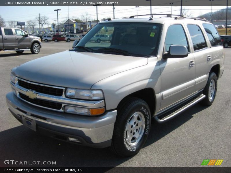 Silver Birch Metallic / Gray/Dark Charcoal 2004 Chevrolet Tahoe LT