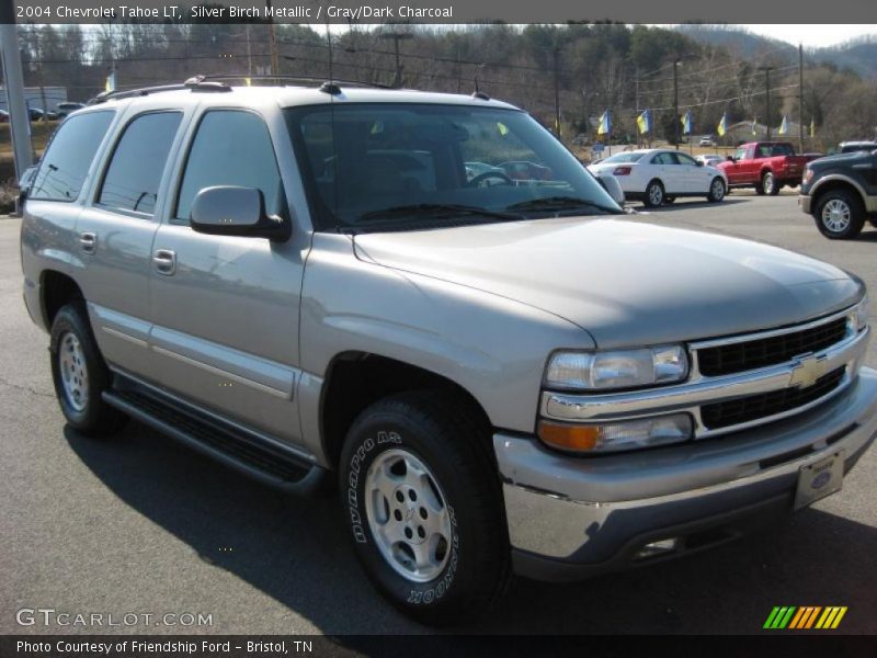Silver Birch Metallic / Gray/Dark Charcoal 2004 Chevrolet Tahoe LT