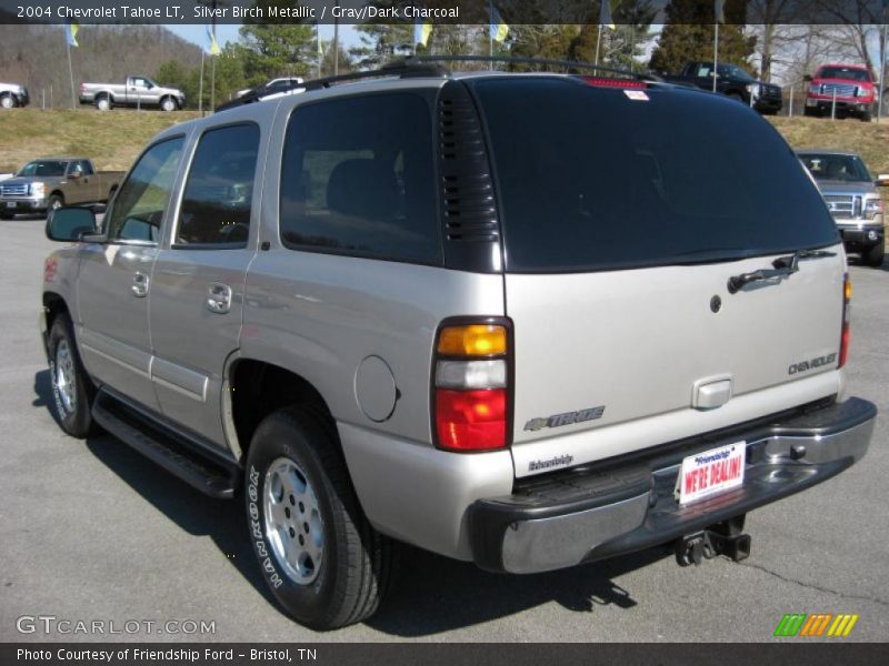 Silver Birch Metallic / Gray/Dark Charcoal 2004 Chevrolet Tahoe LT