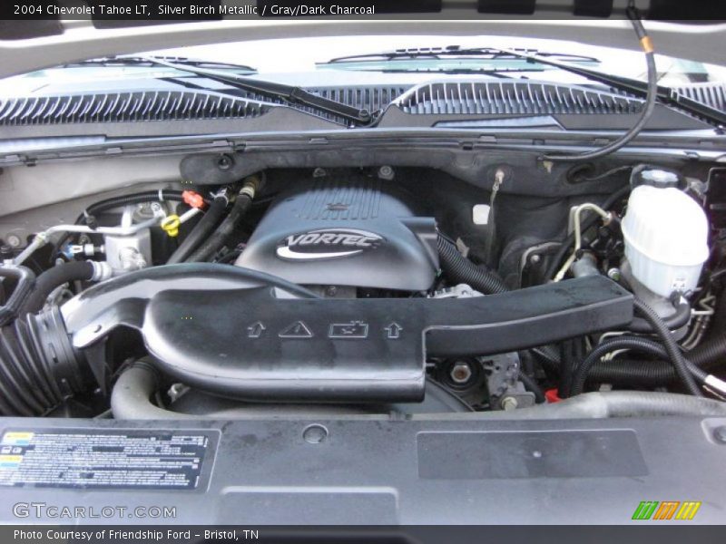 Silver Birch Metallic / Gray/Dark Charcoal 2004 Chevrolet Tahoe LT