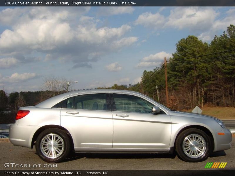 Bright Silver Metallic / Dark Slate Gray 2009 Chrysler Sebring Touring Sedan
