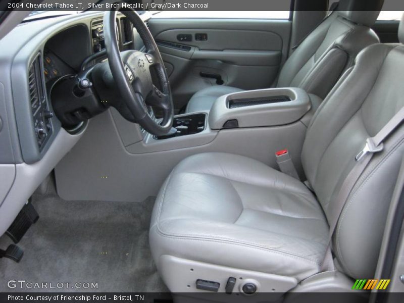 Silver Birch Metallic / Gray/Dark Charcoal 2004 Chevrolet Tahoe LT