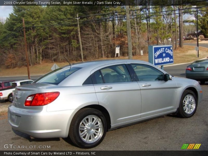 Bright Silver Metallic / Dark Slate Gray 2009 Chrysler Sebring Touring Sedan