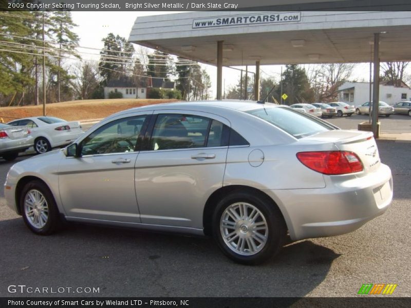 Bright Silver Metallic / Dark Slate Gray 2009 Chrysler Sebring Touring Sedan