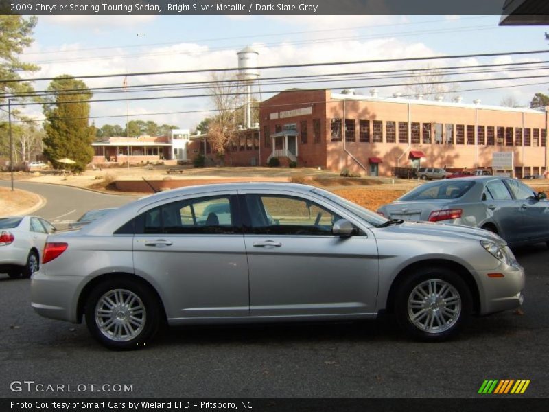 Bright Silver Metallic / Dark Slate Gray 2009 Chrysler Sebring Touring Sedan