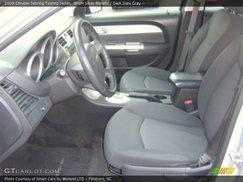 Bright Silver Metallic / Dark Slate Gray 2009 Chrysler Sebring Touring Sedan
