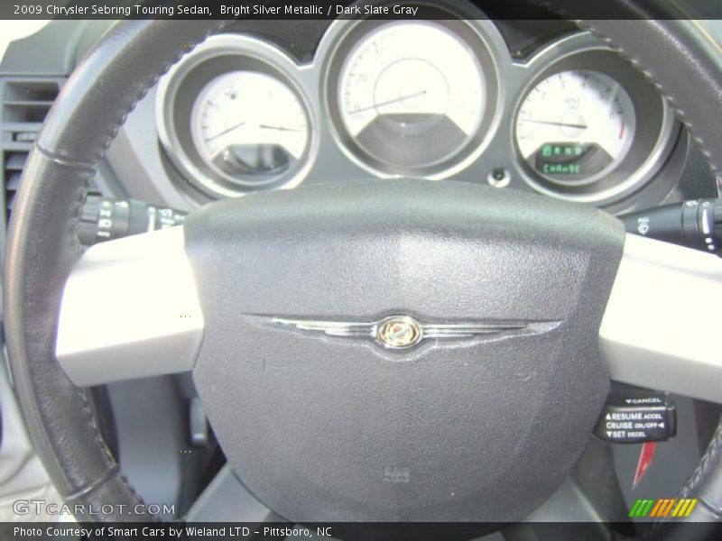 Bright Silver Metallic / Dark Slate Gray 2009 Chrysler Sebring Touring Sedan