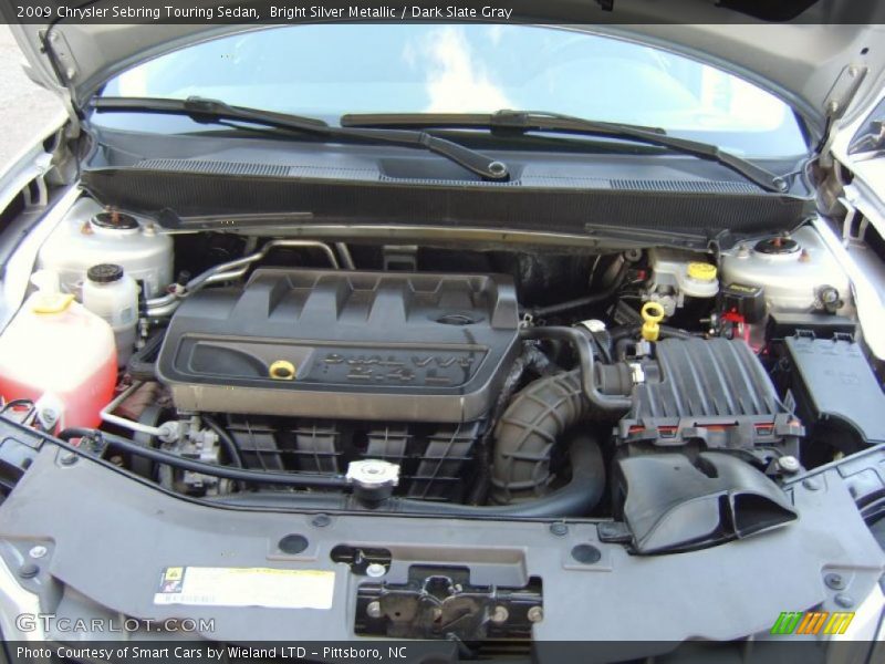 Bright Silver Metallic / Dark Slate Gray 2009 Chrysler Sebring Touring Sedan