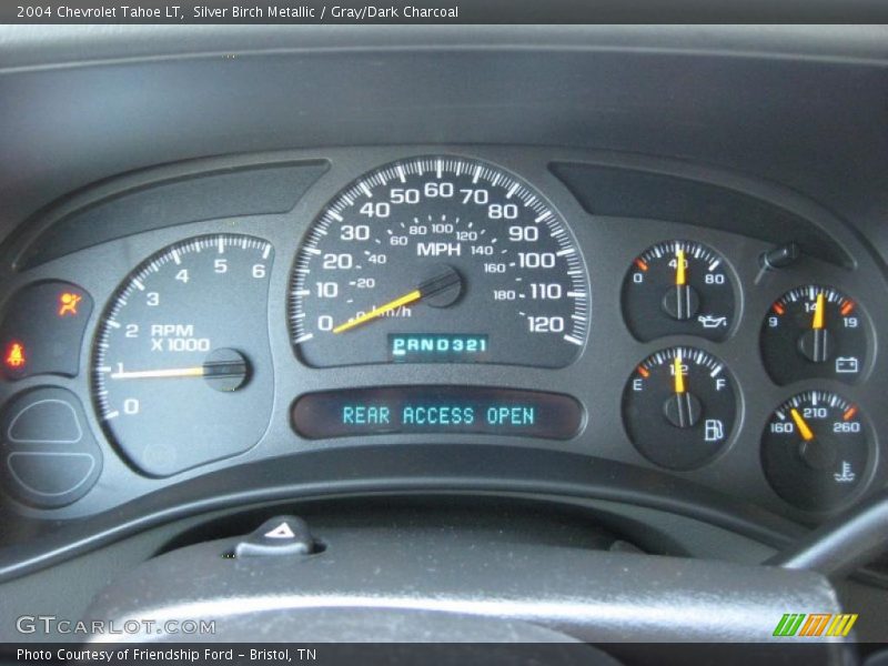Silver Birch Metallic / Gray/Dark Charcoal 2004 Chevrolet Tahoe LT