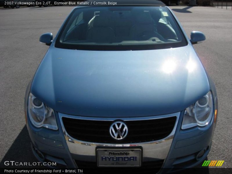 Eismeer Blue Metallic / Cornsilk Beige 2007 Volkswagen Eos 2.0T