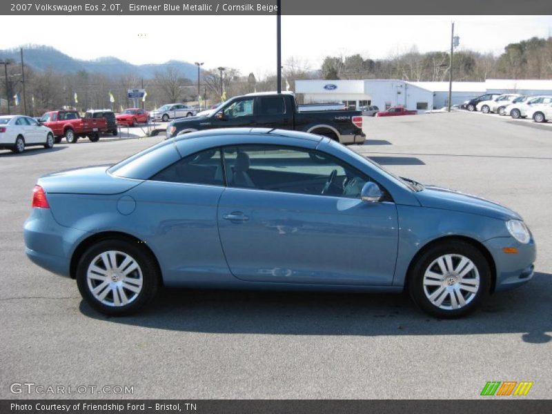 Eismeer Blue Metallic / Cornsilk Beige 2007 Volkswagen Eos 2.0T