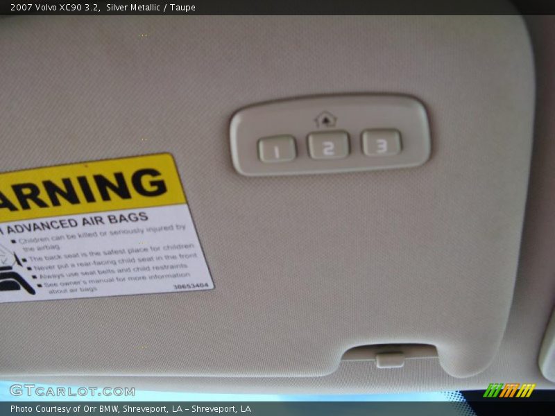 Silver Metallic / Taupe 2007 Volvo XC90 3.2