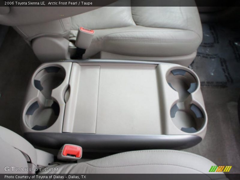Arctic Frost Pearl / Taupe 2006 Toyota Sienna LE