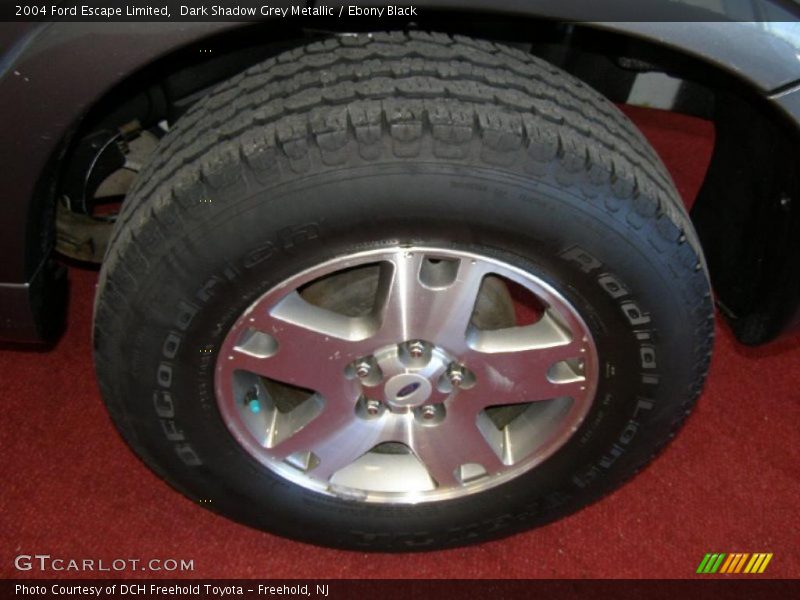 Dark Shadow Grey Metallic / Ebony Black 2004 Ford Escape Limited