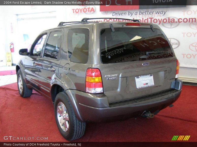 Dark Shadow Grey Metallic / Ebony Black 2004 Ford Escape Limited