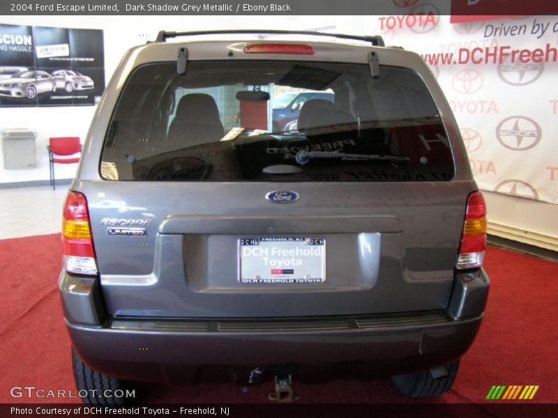 Dark Shadow Grey Metallic / Ebony Black 2004 Ford Escape Limited