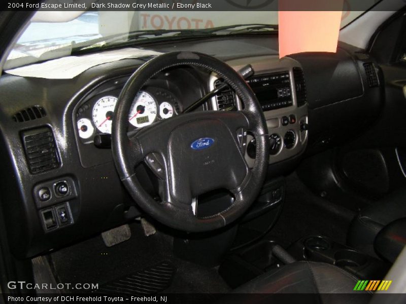 Dark Shadow Grey Metallic / Ebony Black 2004 Ford Escape Limited