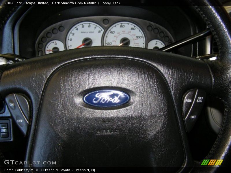 Dark Shadow Grey Metallic / Ebony Black 2004 Ford Escape Limited