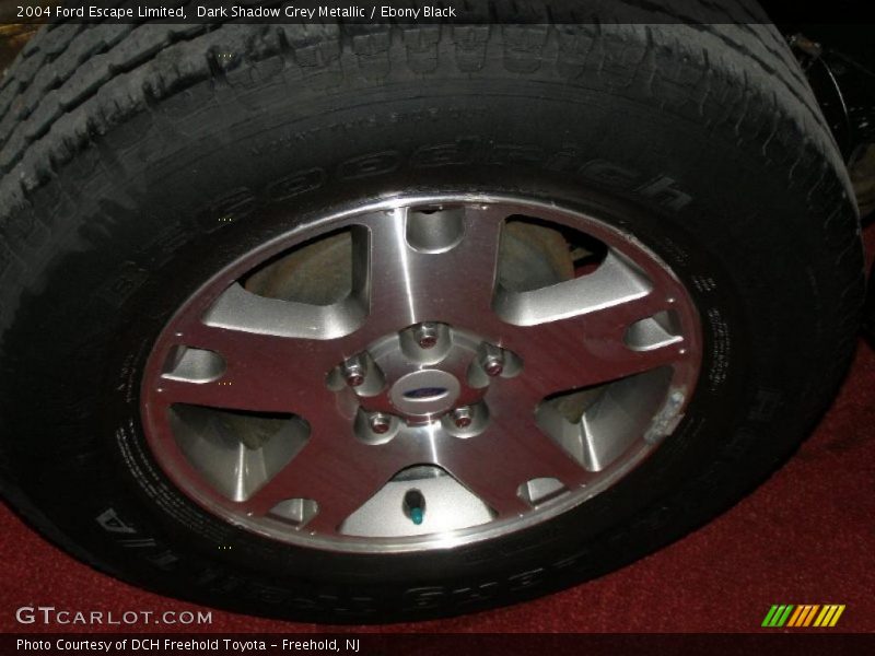 Dark Shadow Grey Metallic / Ebony Black 2004 Ford Escape Limited