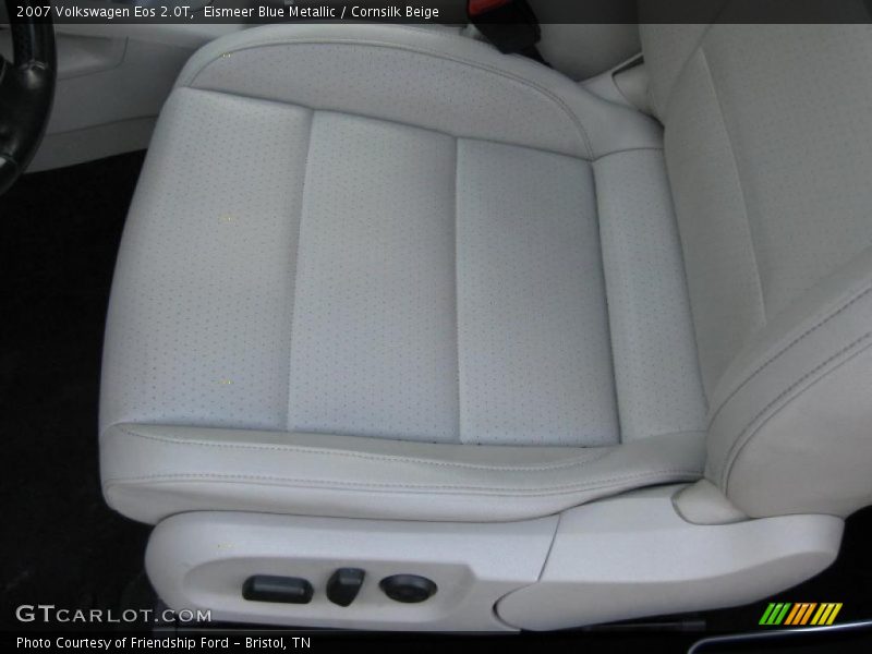 Eismeer Blue Metallic / Cornsilk Beige 2007 Volkswagen Eos 2.0T