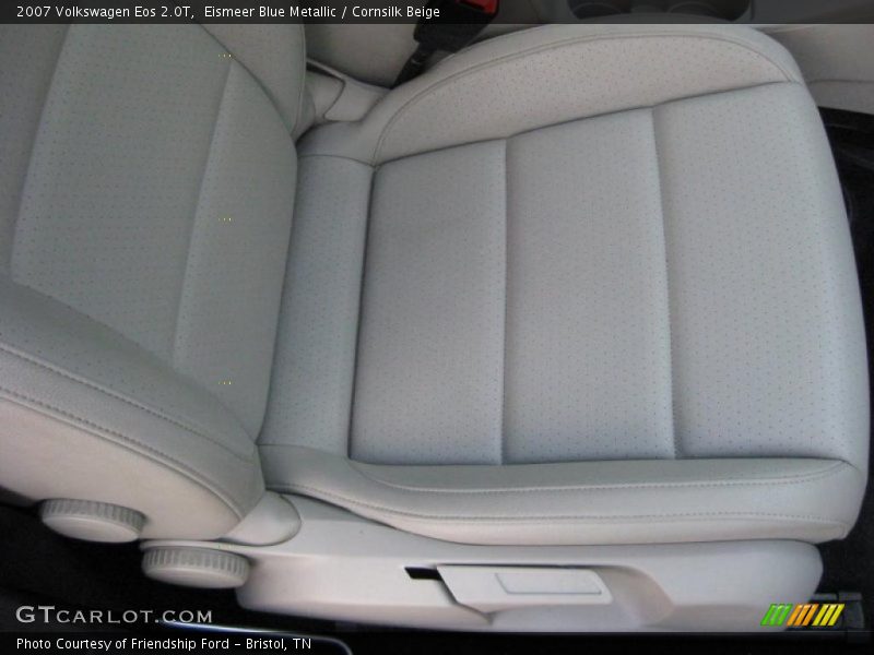 Eismeer Blue Metallic / Cornsilk Beige 2007 Volkswagen Eos 2.0T