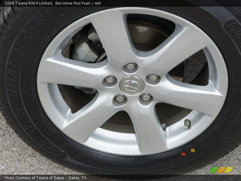 Barcelona Red Pearl / Ash 2008 Toyota RAV4 Limited