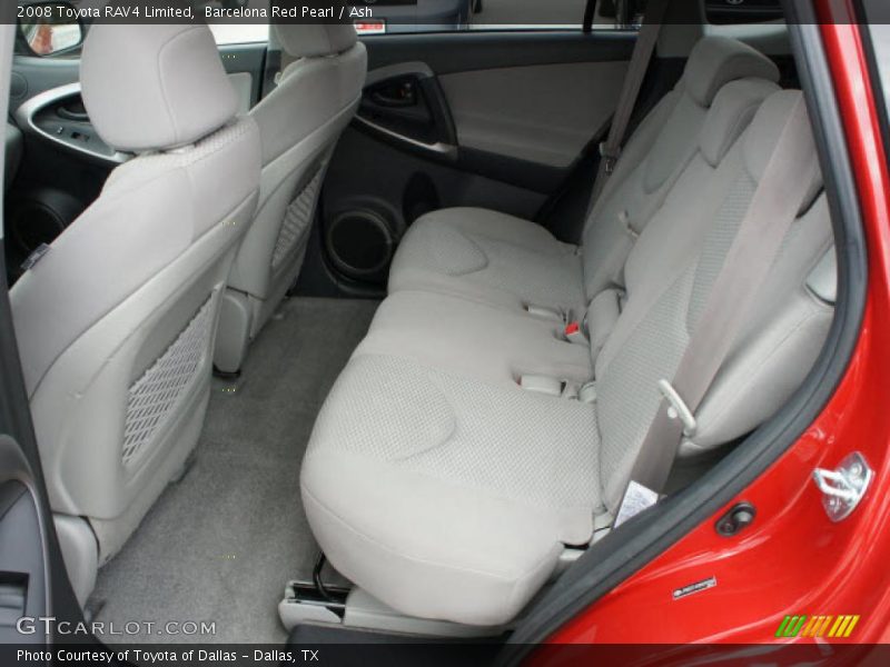 Barcelona Red Pearl / Ash 2008 Toyota RAV4 Limited