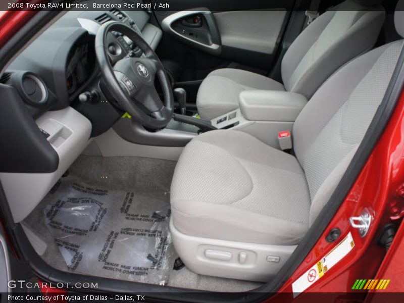 Barcelona Red Pearl / Ash 2008 Toyota RAV4 Limited