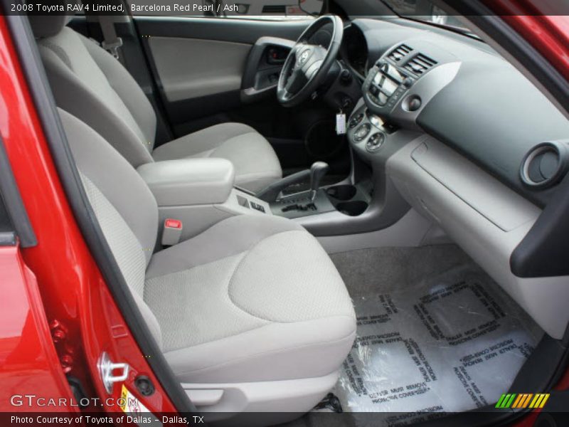 Barcelona Red Pearl / Ash 2008 Toyota RAV4 Limited