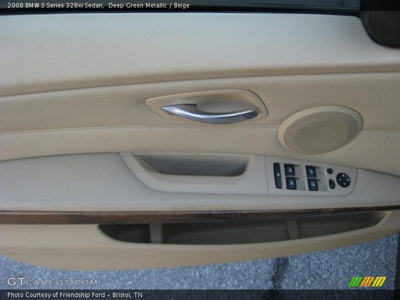 Deep Green Metallic / Beige 2008 BMW 3 Series 328xi Sedan