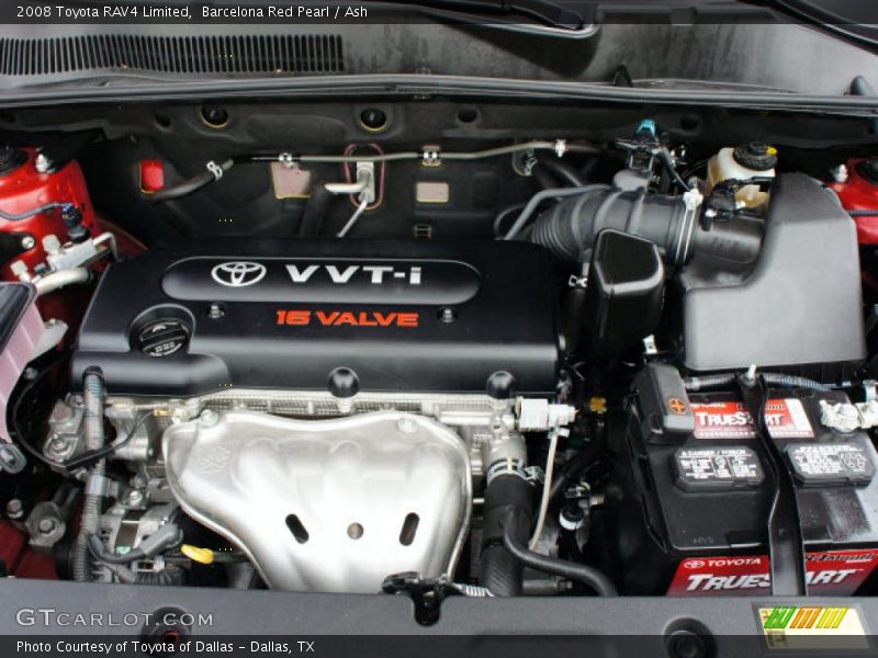 Barcelona Red Pearl / Ash 2008 Toyota RAV4 Limited