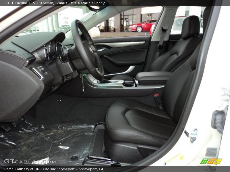  2011 CTS 3.0 Sedan Ebony Interior