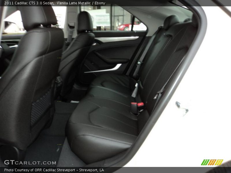 Vanilla Latte Metallic / Ebony 2011 Cadillac CTS 3.0 Sedan